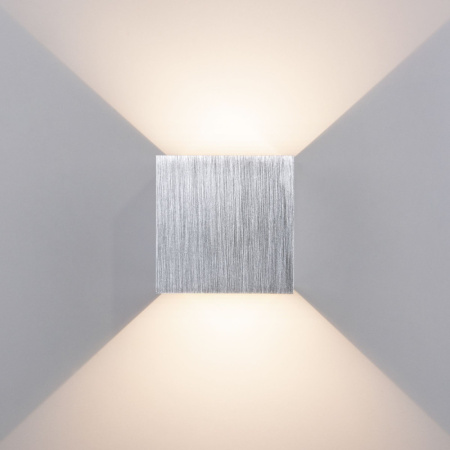 Уличные настенные светильники — Светильник настенный Elektrostandard 1548 TECHNO LED WINNER алюминий купить в 