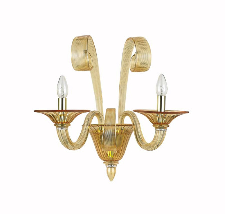 Настенные бра — Бра Donolux W110218/2amber купить в 