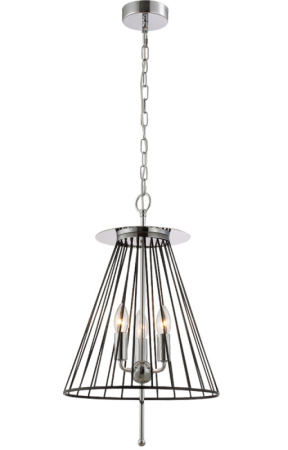 Подвесные светильники — Подвесной светильник Crystal Lux MODESTO SP3 BLACK/CHROME купить в 