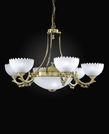 Люстры подвесные — Подвесная люстра Reccagni Angelo L 3035/6+2 купить в 