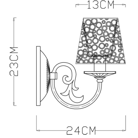 Настенные бра — Бра ARTE Lamp A5468AP-1WG купить в  Настенные бра — Бра ARTE Lamp A5468AP-1WG купить в