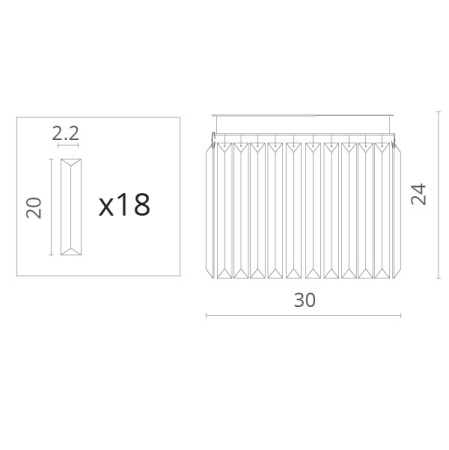 Настенные бра — Бра Divinare 3002/05 AP-2 купить в 