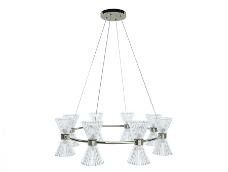 Люстры подвесные — Подвесная люстра Newport 3618/S nickel купить в 