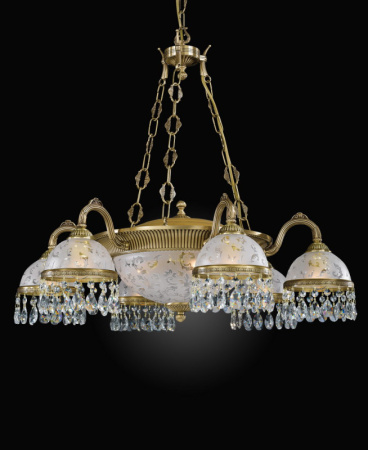 Люстры подвесные — Подвесная люстра Reccagni Angelo L 6200/6+3 купить в 