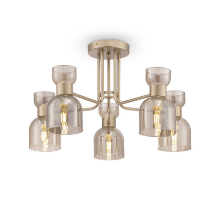 Люстры на штанге — Люстра на штанге Freya FR5094PL-05G купить в 