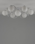 Люстры накладные — Накладная люстра Moderli Moderli V1150-5C Circle 5*E27*60W потолочная купить в  Люстры накладные — Накладная люстра Moderli Moderli V1150-5C Circle 5*E27*60W потолочная купить в