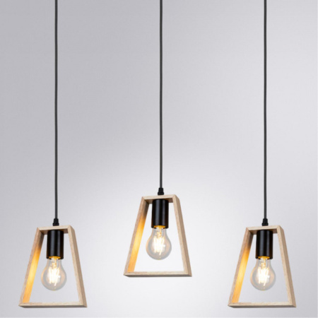 Люстры подвесные — Подвесная люстра ARTE Lamp A8030SP-3BK купить в 