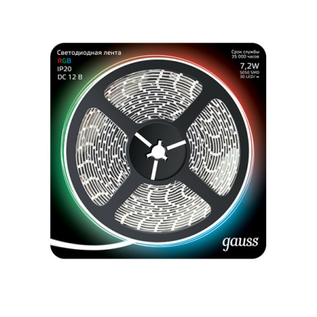 Светодиодные ленты — Лента Gauss 312000407 купить в 