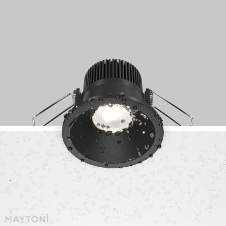Влагозащищенные точечные светильники — Влагозащищенный светильник Maytoni Technical DL034-01-06W4K-D-B купить в  Влагозащищенные точечные светильники — Влагозащищенный светильник Maytoni Technical DL034-01-06W4K-D-B купить в