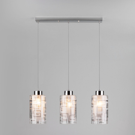 Подвесные светильники — Подвесной светильник Eurosvet 50002/3 хром купить в  Подвесные светильники — Подвесной светильник Eurosvet 50002/3 хром купить в