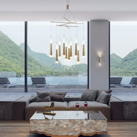 Люстры подвесные — Подвесная люстра Odeon Light 3891/70LG купить в 