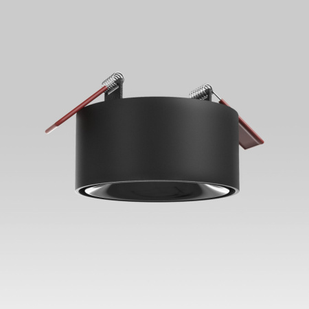 Встраиваемые точечные светильники — Встраиваемый светильник Elektrostandard 25095/LED 10W 4000K черный купить в  Встраиваемые точечные светильники — Встраиваемый светильник Elektrostandard 25095/LED 10W 4000K черный купить в