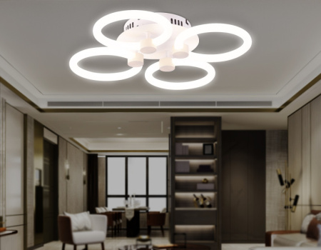 Люстры накладные — Накладная люстра Ambrella Light FA3808 купить в  Люстры накладные — Накладная люстра Ambrella Light FA3808 купить в