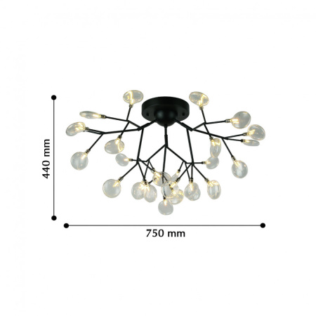 Люстры накладные — Накладная люстра F-Promo 2480-9U купить в 