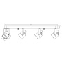 Споты — Спот ARTE Lamp A1310PL-4BK купить в  Споты — Спот ARTE Lamp A1310PL-4BK купить в