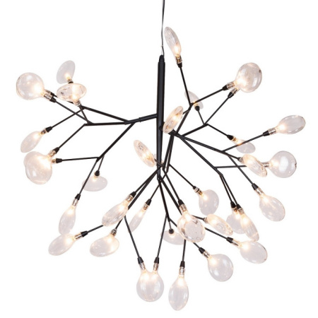 Люстры подвесные — Подвесная люстра Crystal Lux EVITA SP36 BLACK/TRANSPARENT купить в  Люстры подвесные — Подвесная люстра Crystal Lux EVITA SP36 BLACK/TRANSPARENT купить в