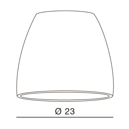 Плафоны и абажуры — Абажур Azzardo Shade ZA 23 AZ2594 купить в 