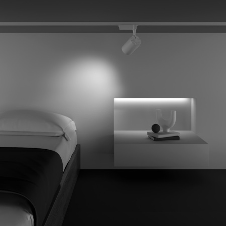 Трековые светильники — Светильник на шине Maytoni Technical TR003-1-15W4K-M-W купить в 