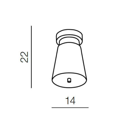 Накладные светильники — Накладной светильник Azzardo Deco AZ0495 купить в 