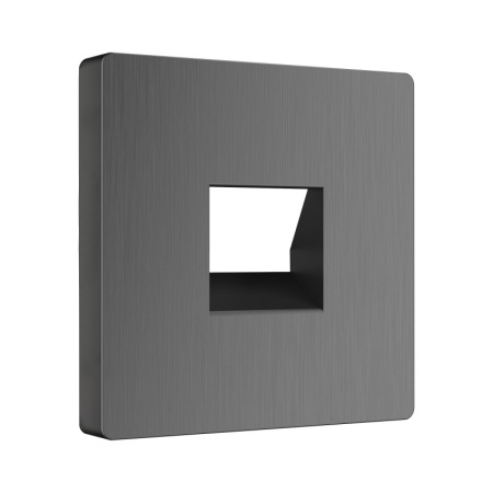 Клавиши. Накладки — Клавиша Werkel WL04-RJ-11-CP (графит рифленый) купить в 