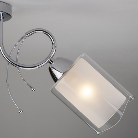 Люстры накладные — Накладная люстра Eurosvet 30122/2 хром купить в  Люстры накладные — Накладная люстра Eurosvet 30122/2 хром купить в