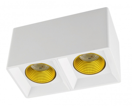 Накладные точечные светильники — Накладной светильник Denkirs DK3085-WH+YE купить в 