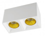 Накладные точечные светильники — Накладной светильник Denkirs DK3085-WH+YE купить в 