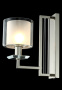 Настенные бра — Бра Crystal Lux NICOLAS AP1 NICKEL/WHITE купить в 