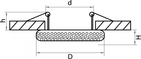 Встраиваемые точечные светильники — Встраиваемый светильник Lightstar 011996 купить в 