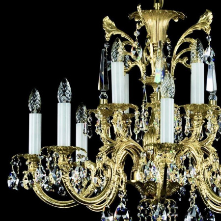 Люстры подвесные — Подвесная люстра Artglass Arabela Polished CE купить в 