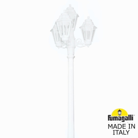 Высокие уличные фонари — Садово-парковый светильник Fumagalli E22.158.S31.WXF1R купить в 