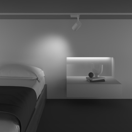 Трековые светильники — Светильник на шине Maytoni Technical TR003-1-10W4K-M-W купить в 