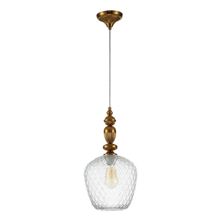 Подвесные светильники — Подвесной светильник Indigo Annata 11010/1P Clear V000127 купить в 