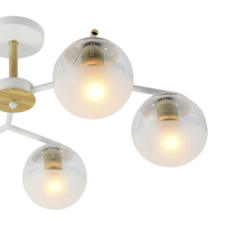 Люстры на штанге — Потолочная люстра Escada Avignon 1130/6PL White купить в 