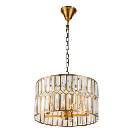 Люстры подвесные — Подвесная люстра iLamp Triumph 6122-420 Brass купить в 
