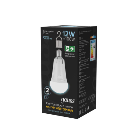 Светодиодные лампы — Светодиодная лампа Gauss 102002212 купить в 