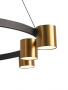 Люстры подвесные — Подвесная люстра Natali Kovaltseva LED LAMPS 81129/7C BRASS BLACK купить в  Люстры подвесные — Подвесная люстра Natali Kovaltseva LED LAMPS 81129/7C BRASS BLACK купить в