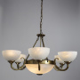 Люстры подвесные — Подвесная люстра ARTE Lamp A3777LM-6-2AB купить в  Люстры подвесные — Подвесная люстра ARTE Lamp A3777LM-6-2AB купить в