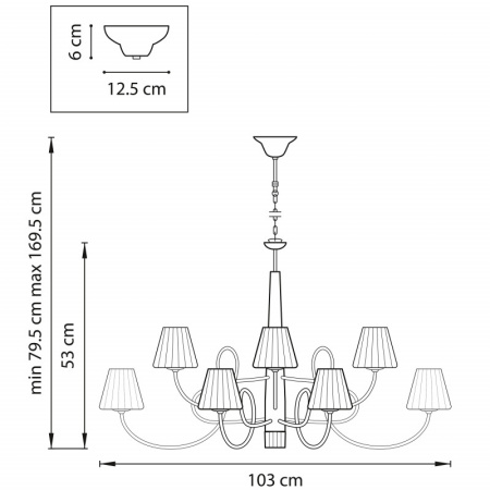 Люстры подвесные — Подвесная люстра Lightstar 814334 купить в 