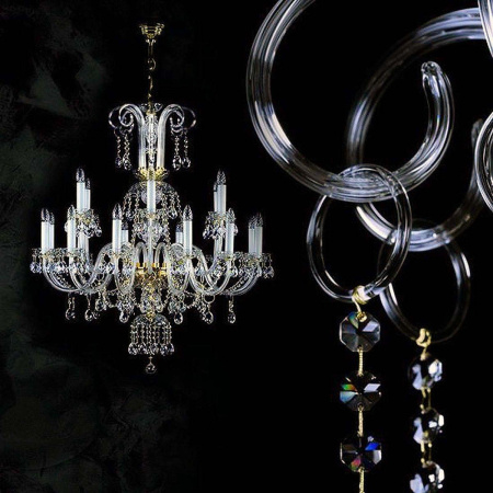 Потолочные люстры — Подвесная люстра Artglass Roma XVIII. CE купить в 