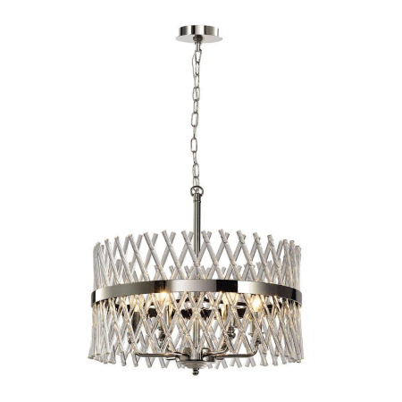 Люстры подвесные — Подвесная люстра Lumien Hall Базиано LH3040/6P-NK-CL купить в 