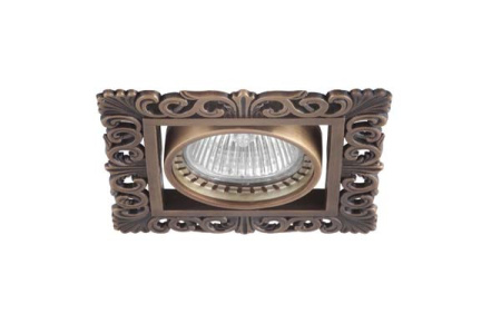 Встраиваемые точечные светильники — Встраиваемый светильник Donolux SA1563-Old Brass купить в 