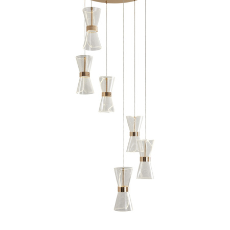 Люстры каскадные — Каскадная люстра Freya FR5438PL-L37G купить в 