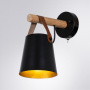 Настенные бра — Бра ARTE Lamp A7032AP-1BK купить в 