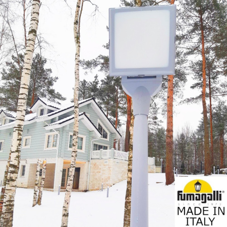 Высокие уличные фонари — Садово-парковый светильник Fumagalli 4P2.362.G10.LYF1R купить в 