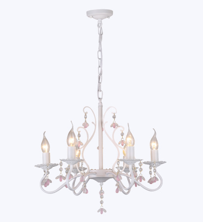 Люстры подвесные — 4849/6 белый купить в 