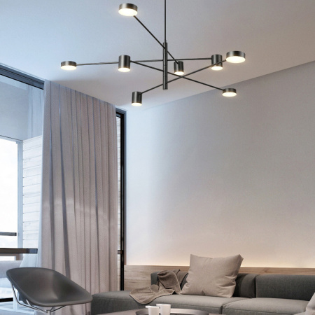 Люстры на штанге — Подвесная светодиодная люстра Imperium Loft Motvikt 189817-26 купить в 