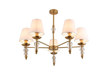 Люстры на штанге — Люстра на штанге Freya FR1009CL-05BS купить в 