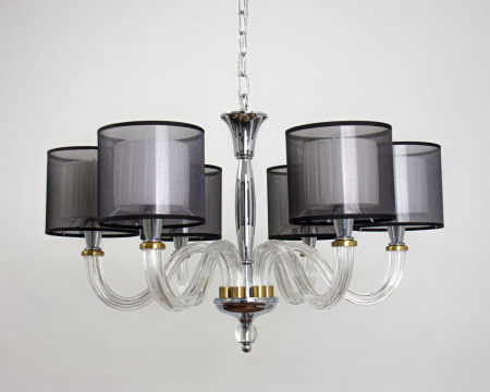 Люстры подвесные — Подвесная люстра Abrasax Rosalie L.7702-6CH купить в 