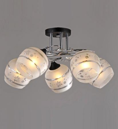 Потолочные люстры — 2571/5 бронза купить в 